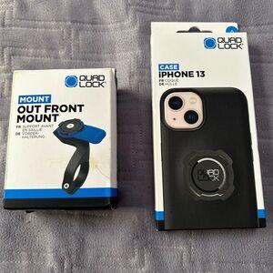 Quad Lock iPhone 13 Phone Case and Bike Mount